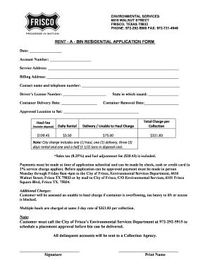 utility billing frisco texas.